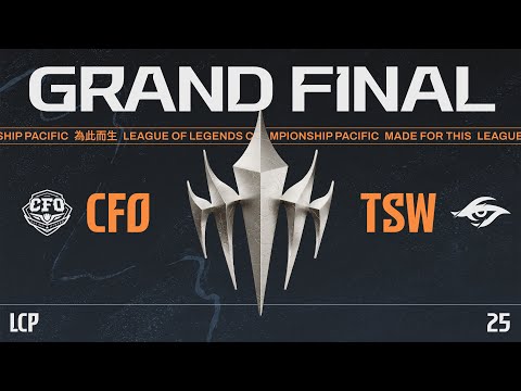 [JP] CFO vs TSW | LCP 2025 Season Finals - Grand Final