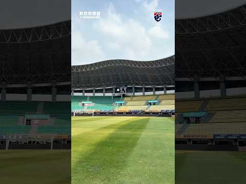 🗺 Stadion Patriot, Bekasi, Indonesia 📍สนามแข่งขันของช้างศึก U23 🇹🇭 ในรอบแบ่งกลุ่ม