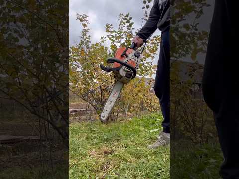 STIHL - MS 180 в роботі