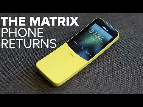 Nokia 8110 - the slider phone from 'The Matrix' - returns - UCOmcA3f_RrH6b9NmcNa4tdg