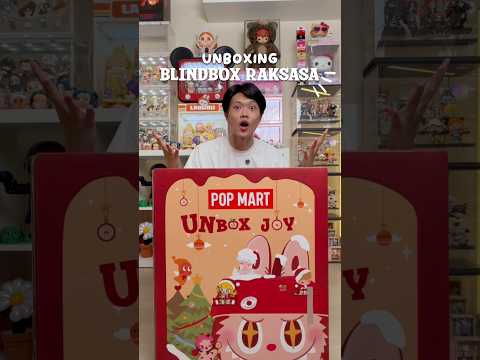 UNBOXING BLINDBOX POP MART TERBESAR YANG PERNAH AKU DAPAT ! 🎄✨😋