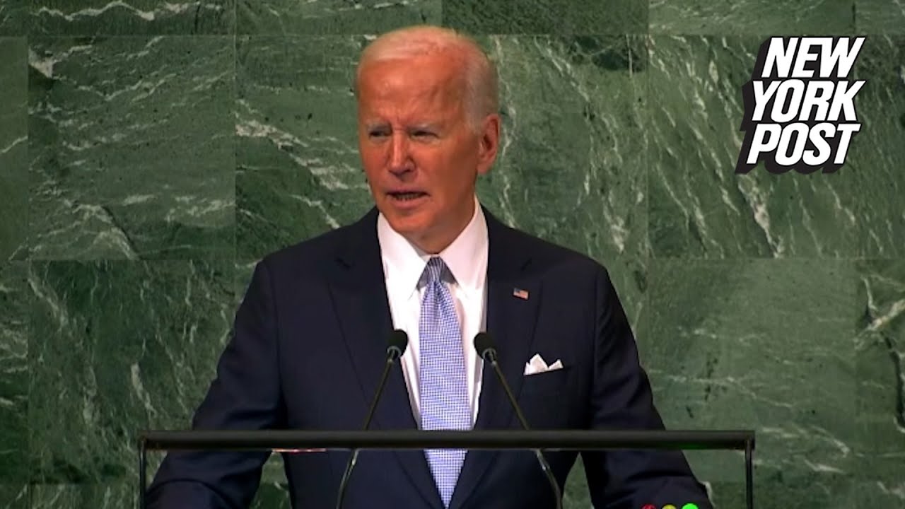Biden rebukes Russia over war with Ukraine at UN General Assembly | New York Post