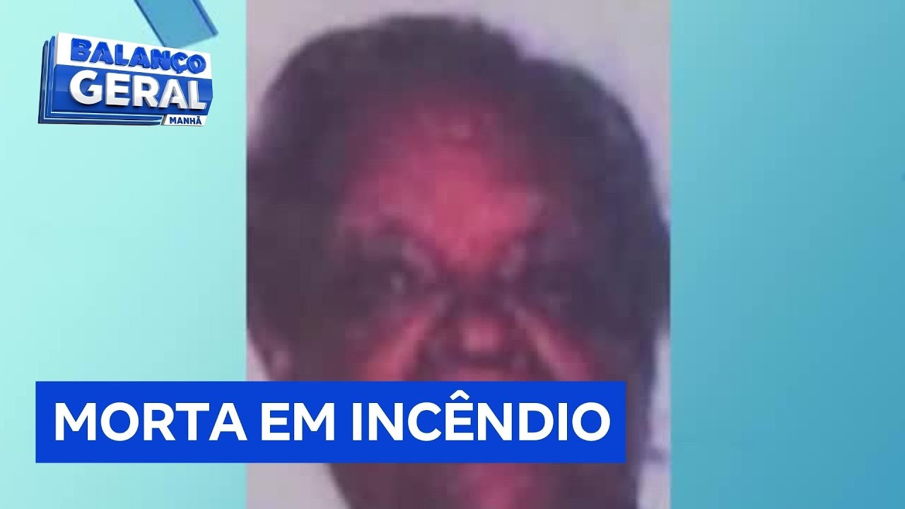 Idosa morre em incêndio após voltar para pegar objetos em casa