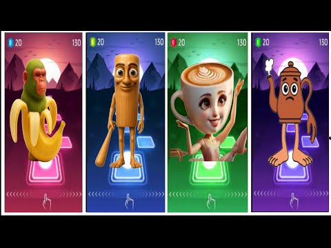 Chimpanzini Bananini VS Tung Tung Tung Sahur VS Caralino Capuchino VS TaTa Ta Sahur