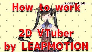 【Leapmotion】Facerig+2DModuleにリープモーションを導入する2Dバーチャルユーチューバーの巻【Vtuber】