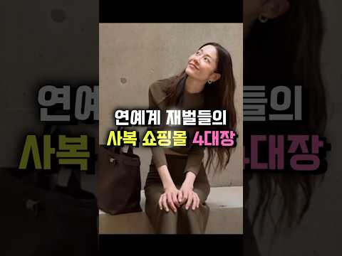 연예계 재벌들의 사복 <strong>쇼핑몰</strong> 4대장 - 3