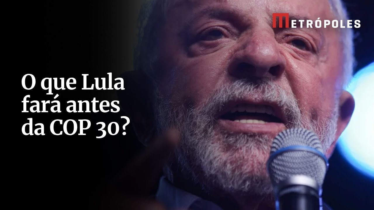 Confira a agenda do presidente Lula antes da COP 30