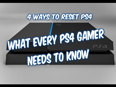 4 WAYS HOW TO RESET PS4 - factory restore, controller reset, service menu, initialize PS4 - UCUfgq9Gn8S041qQFl0C-CEQ