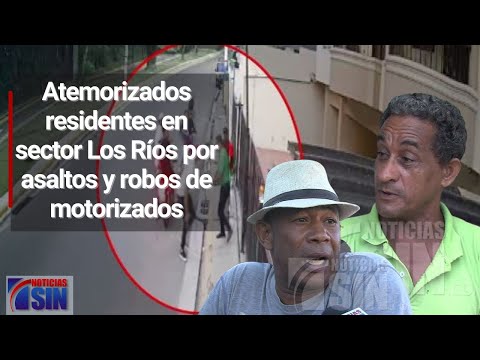 Banda de delincuentes motorizados mantienen bajo acecho diversos barrios del GSD