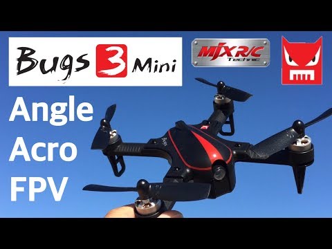 MJX Bugs 3 B3 Mini Brushless Drone with 1306 2750KV Motor 4in1 4A ESC RC Quadcopter RTF - UC9l2p3EeqAQxO0e-NaZPCpA