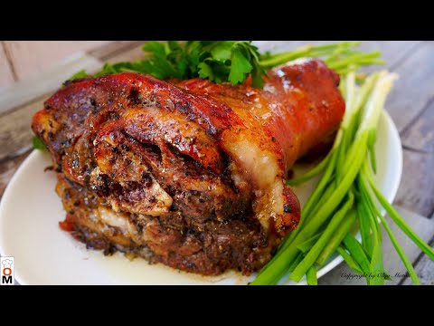 Свиная Рулька в Пальто | Вкусное праздничное мясо