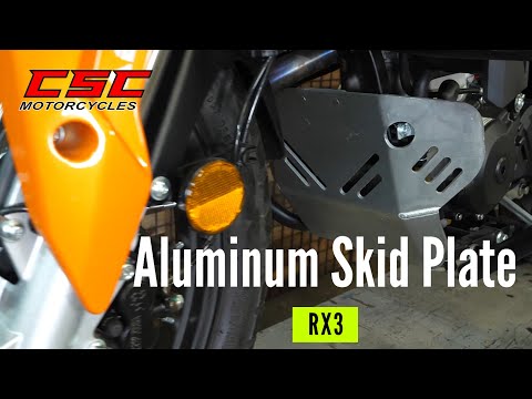 RX3 - Aluminum Skid Plate