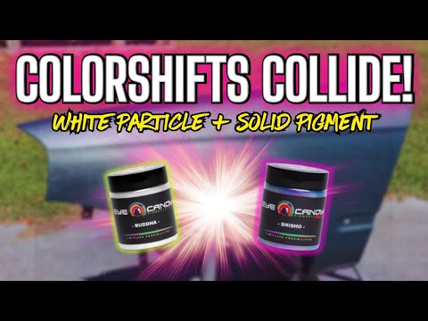 COLORSHIFT PEARLS COLLIDE OVER RUSTOLEUM SPRAY PAINT JOB DIY HOW TO CRAZY RESULTS