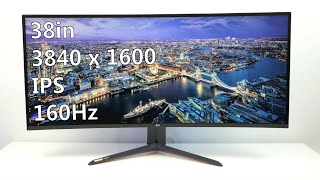 Vido-Test : LG 38GN950-B review - 38inch, 160Hz gaming glory