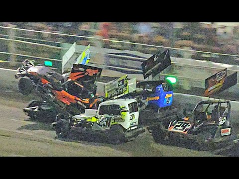 Paradise Valley Speedway - World 240s 2025 Qualifying Highlights - 24/1/25 - dirt track racing video image