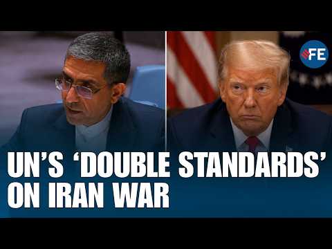 Iranian Envoy Rips UN's 'Selective Appoach To US &amp; Israeli Agrression In An All-Out Attack