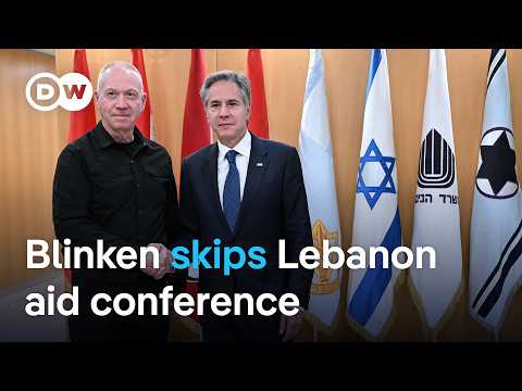 Can Macron's Lebanon aid conference help bring about a cease-fire? | DW News