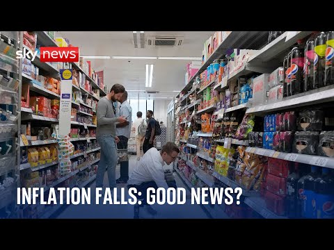 UK: Inflation tumbles but will it help cost of living crisis?