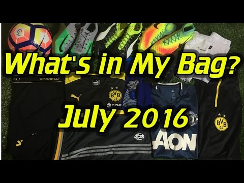 What's In My Soccer Bag - July 2016 - UCUU3lMXc6iDrQw4eZen8COQ