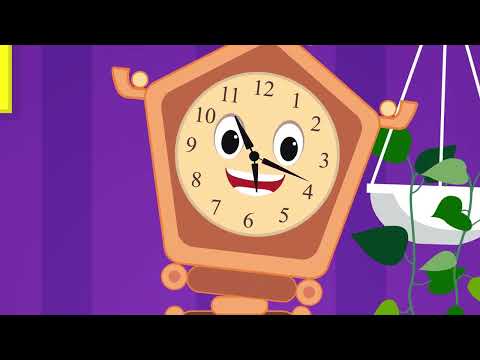Hickory Dickory Dock | Nursery rhymes for kids song Original song | Animated children's videos