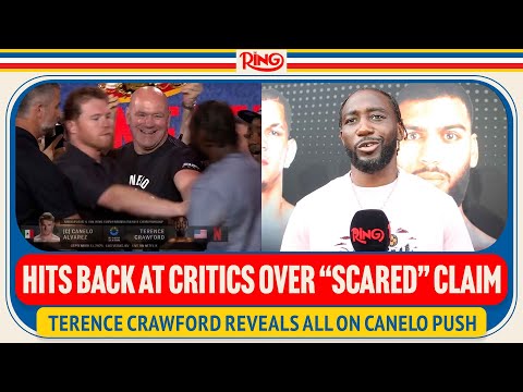 “People Were Saying I Was SCARED Of Canelo!” Terence Crawford HITS BACK At Canelo Alvarez Critics