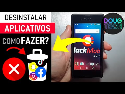 Como DESINSTALAR Aplicativos no Sony