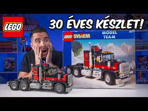 ilyen volt a MODEL TEAM! || LEGO 5571 Black Cat Kamion szett