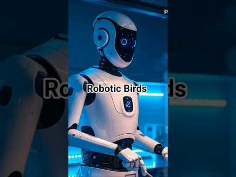 Ai Robotic Bird #ai #video #edit #videoediting #entertainment #robot #birds