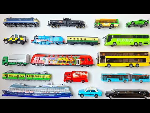 Best Toy Learning Videos for kids | Car and Train for toddlers with Tomica siku | Toys for Kids