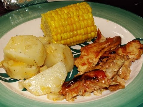 Complete BBQ Chicken Dinner in the Slow Cooker - UCdZSroWwiRMMQQ0CwF5eXYA