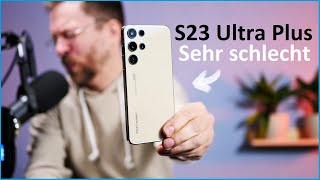 Vido-Test : ChinaSchrott Review: Fake Samsung Galaxy S23 Ultra Plus ist sehr schlecht - Moschuss.de