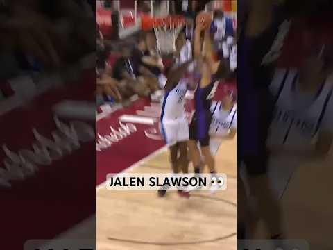 IMPRESSIVE Play By Kings Rookie Jalen Slawson!  | #Shorts video clip