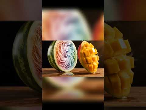 Crestal Glass Fruit Cating ASMR #crestal #fruit #satisfying #asmr #shortvideo