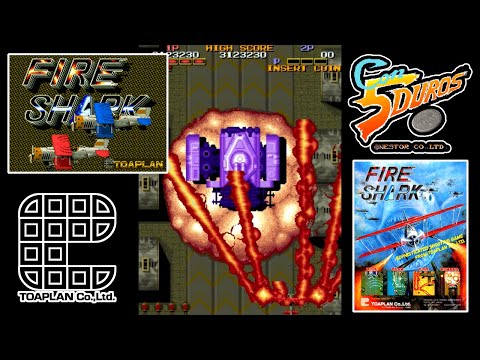 FIRE SHARK (KOREA SET 1)  - "CON 5 DUROS" Episodio 923 (+ver Mega Drive) (1cc) (1 loop)
