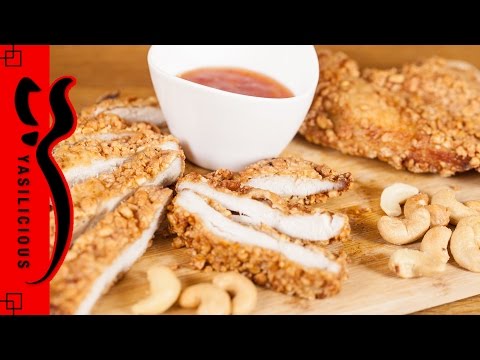 GEBACKENES HÄHNCHEN im knusprigen Cashew-Mantel – Crispy Cashew Chicken – asiatisches Rezept - UC990hStWQ3tgj1Zk_ASTRoQ