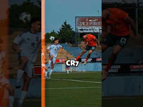 Why Doesn’t Ronaldo’s Son Just <strong>Copy</strong> CR7? 😳⚽ #ronaldo #cristianojr #emotional #soccer #video
