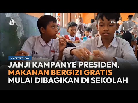 Janji Kampanye Presiden Prabowo, Makanan Bergizi Gratis Mulai Dibagikan di Sekolah