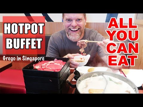 $10 All You Can Eat Hot Pot Buffet Singapore! Shabu Shabu and Sukiyaki - UCGXHiIMcPZ9IQNwmJOv12dQ