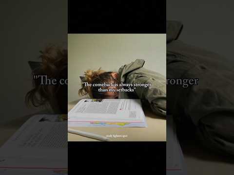 This Comeback is personal❤️‍🔥📈📚 #studymotivation #studentlife #discipline #exam #shorts