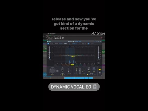 Have you ever used a DYNAMIC EQ?