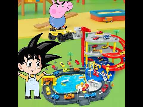 GEORGE LE ROBA SU JUGUETE A GOKU CHIQUITO 😤😡 #peppapig