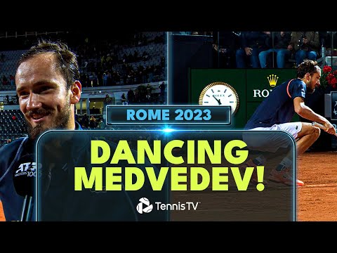 Daniil Medvedev Explains ICONIC Dancing Celebration 🕺