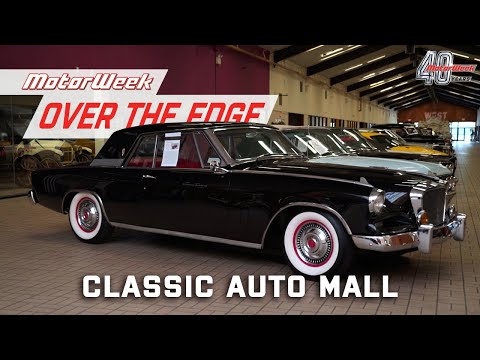 We Explore An Old Outlet Mall Turned Showroom With Over 1,000 Vintage Cars | Over the Edge