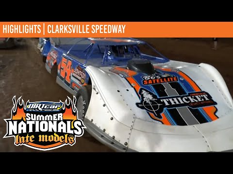 DIRTcar Summer Nationals Late Models | Clarksville Speedway | July 6, 2024 | HIGHLIGHTS - dirt track racing video image