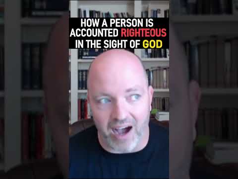 How a Person is Accounted Righteous in the Sight of God - Pastor Patrick Hines Podcast #shorts