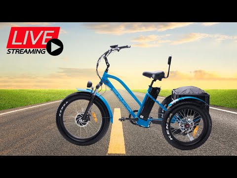 LIVE REVIEW: OH WOW Conductor E-Trike Review by Area 13 Ebikes