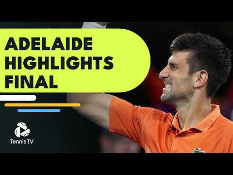 Novak Djokovic vs Sebastian Korda EPIC 🏆 | Adelaide 2022 Final Highlights