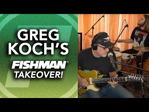 Greg Koch's Fishman Takeover! 7-30-2021 Live Music