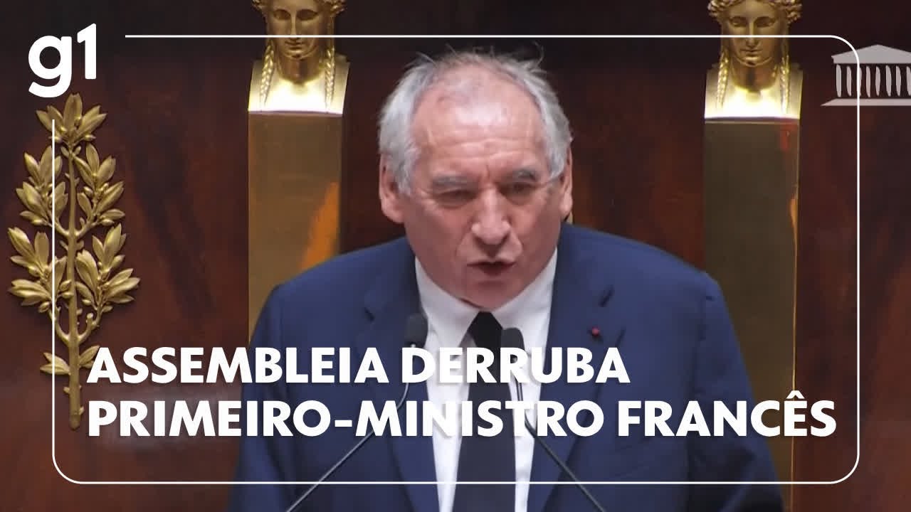 Premiê da França cai após derrota no Parlamento terceiro a cair em um ano