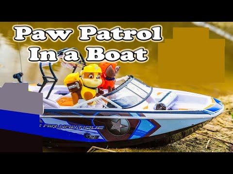 PAW PATROL Nickelodeon Paw Patrol Rubble on a Boat Toys Video Parody - UC44eGZ76AJLHAxPaJ_MW2RA